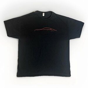 Dodge Challenger T-Shirt Men’s XL Black Muscle Car Graphic Tee Mopar Racing